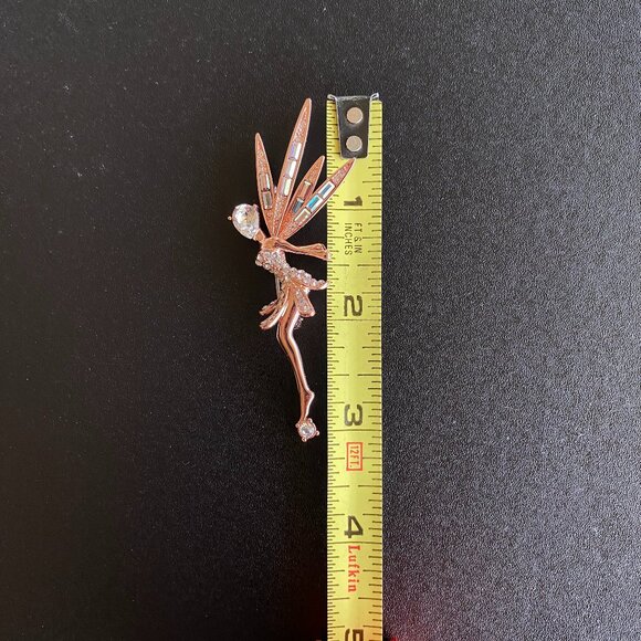 Butler Rose Gold Swarovski Crystal Brooch New In Box - Picture 6 of 8